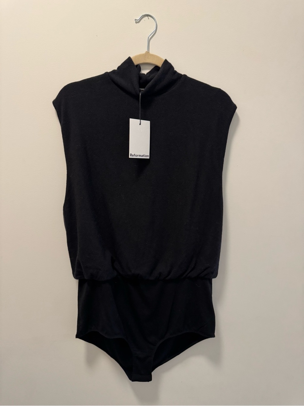 Reformation Emmaline Bodysuit with Elastic Waist